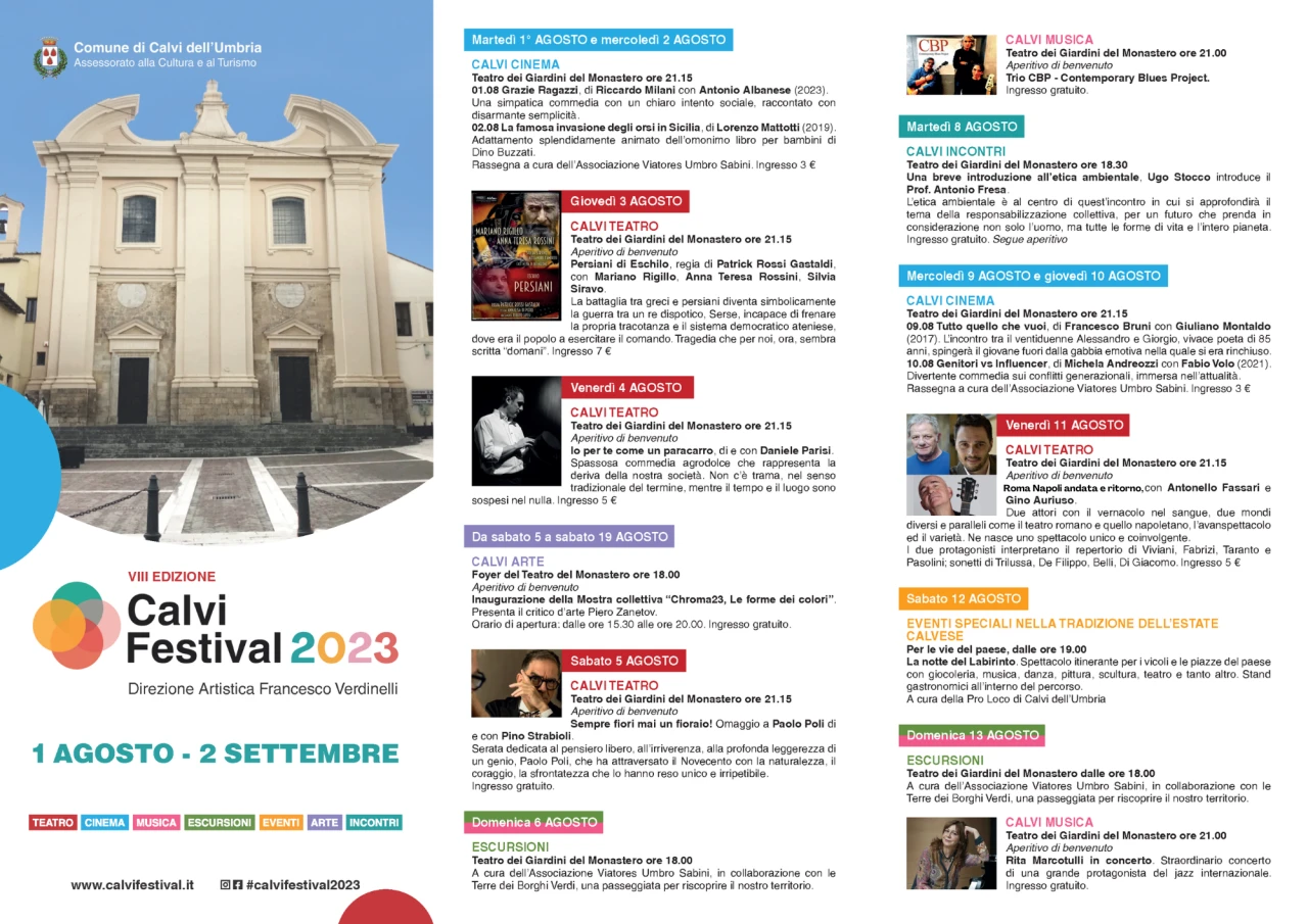 CALVI FESTIVAL VIII edizione
